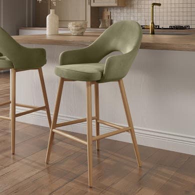 Colbie Upholstered Kitchen Stools