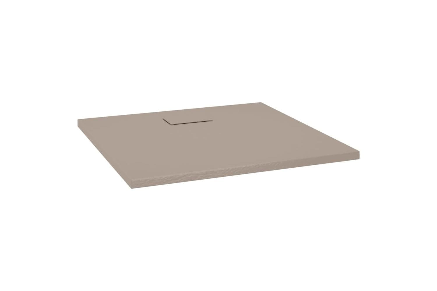 vidaXL 148924 Shower Base Tray Smc Brown 90x80cm