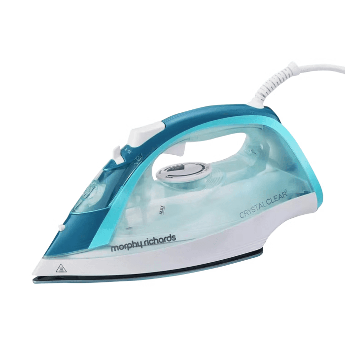 Morphy Richards 300300, 2400W, 30G Steam Output, Steam Iron, Cystal Clear Blue
