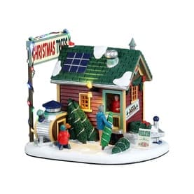 Tiny House Tree Lot LED Scene 13cm