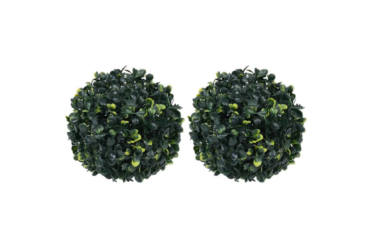 Artificial Boxwood Balls 2 Pcs 22 Cm