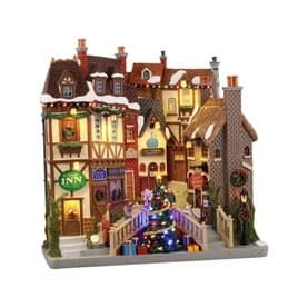 Oxfordshire Village LED Christmas Figurine