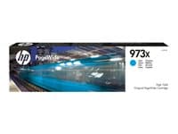 HP - 973X - High Yield - cyan - original - PageWide - ink cartridge