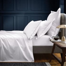600 Thread Count Egyptian Cotton Fitted Sheet White