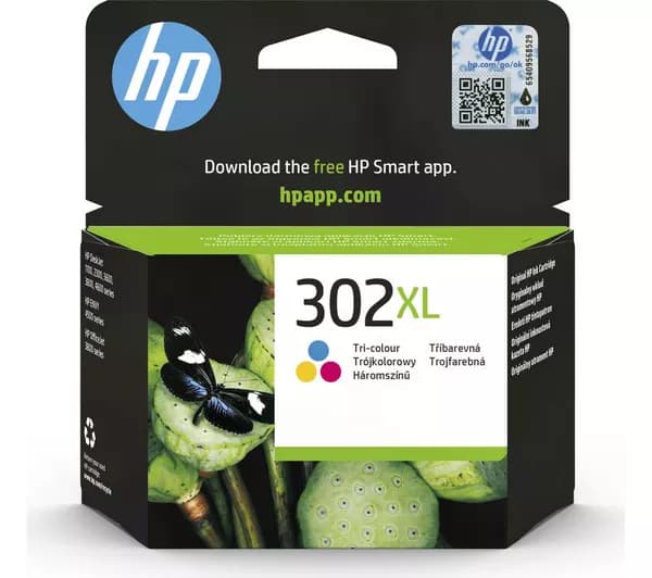 HP 302XL Original Tri-colour Ink Cartridge