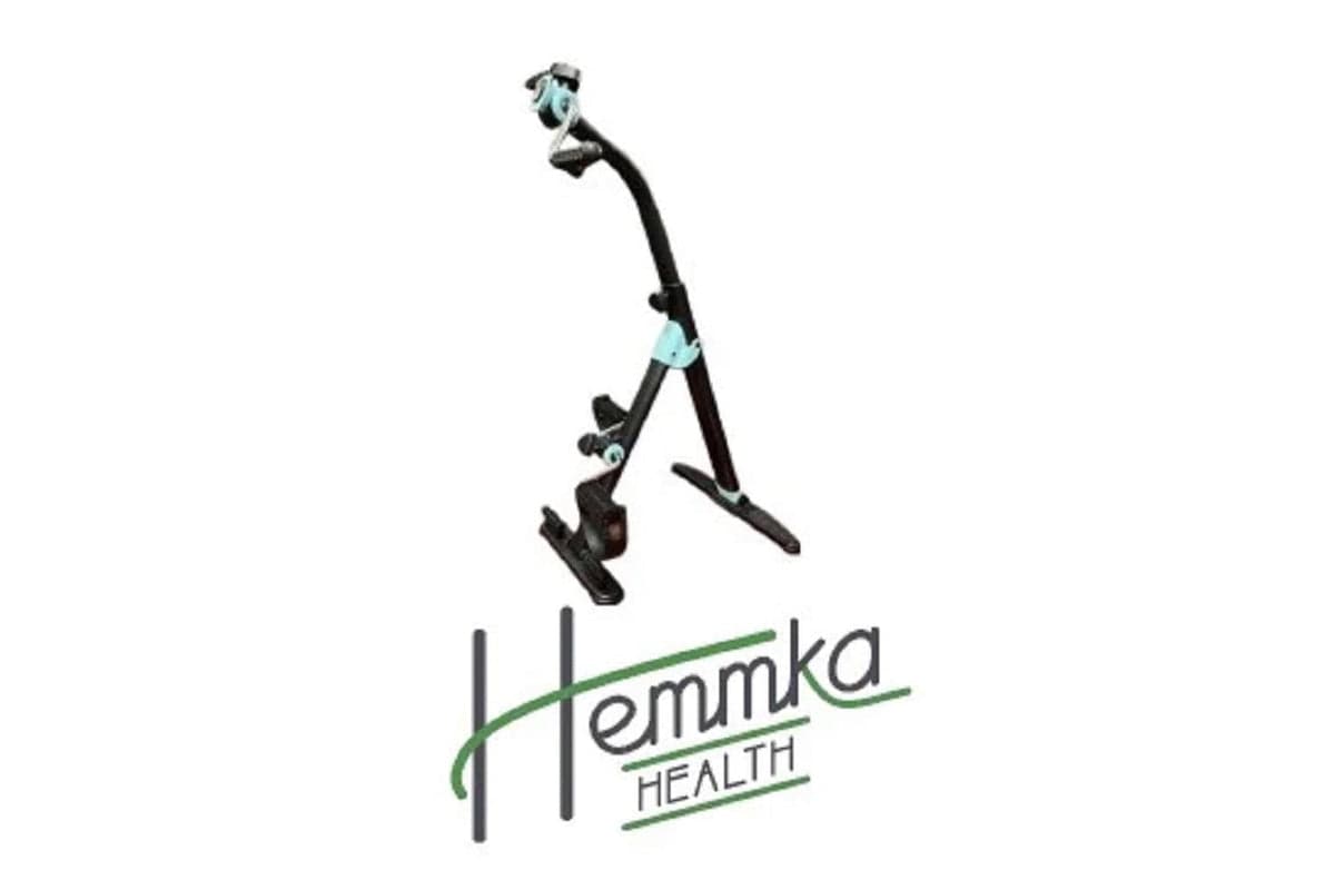 Hemmka Health Double Hand & Foot Pedal Exerciser | Rehab And Recovery | Low Impact Exercise