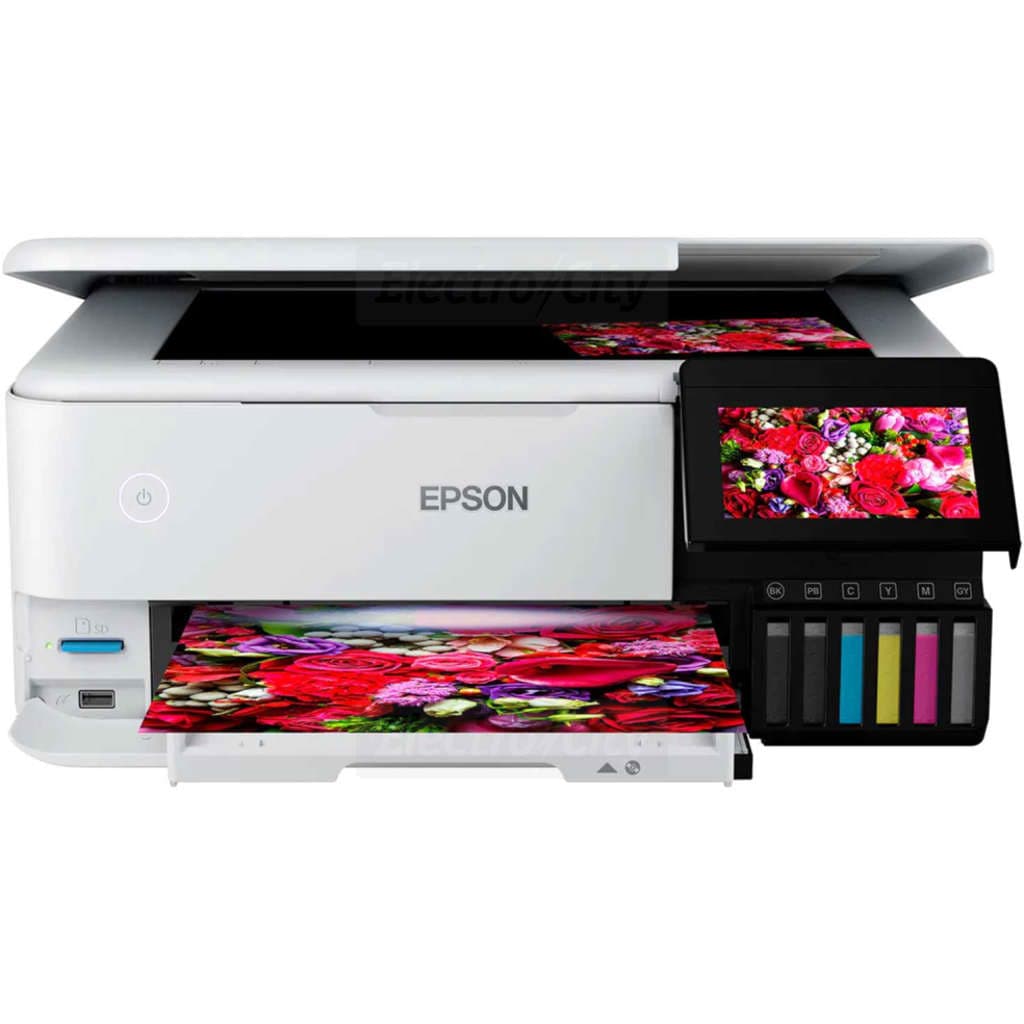 Epson EcoTank ET-8500 A4 Inkjet Multifunction Printer | White