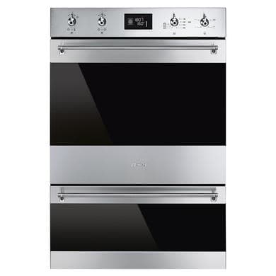 Smeg DOSP6390X Classic Built-In Electric Double Oven - Stainless Steel