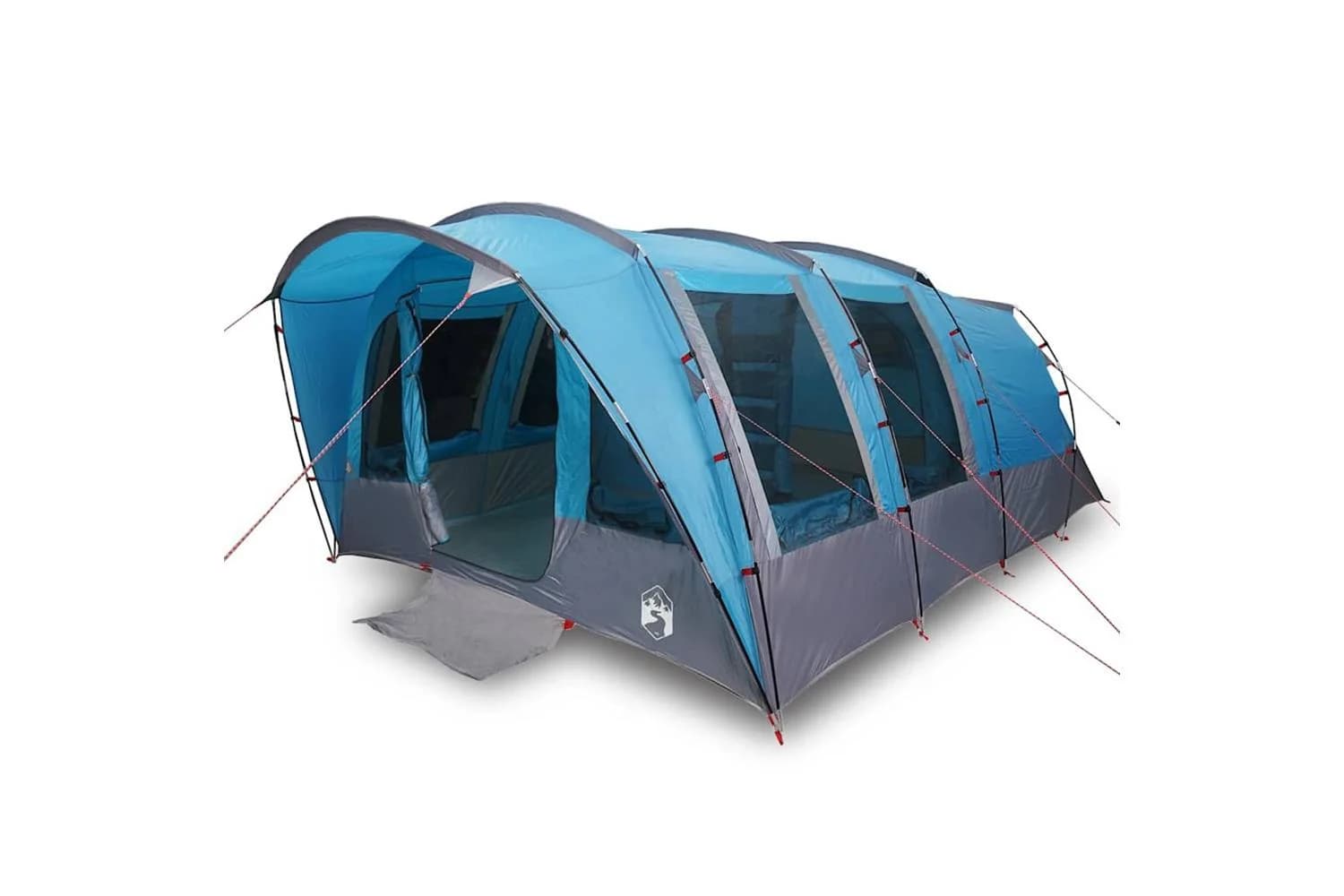 Vidaxl Family Tent Tunnel 8-person Blue Waterproof