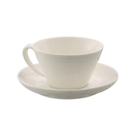 Ripple Set of Four Teacups & Saucers