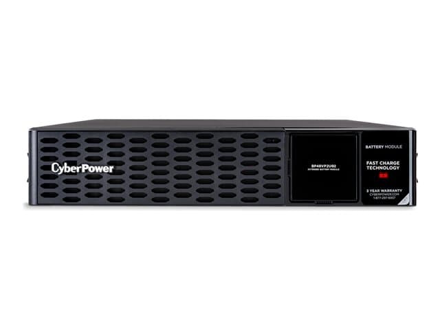 CYBERPOWER - External Battery Module Series BP48VP2U02 - battery enclosure - Lead Acid - 9 Ah