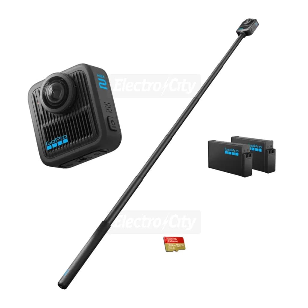 GoPro MAX 2 8K 360° Action Camera & Accessory Bundle