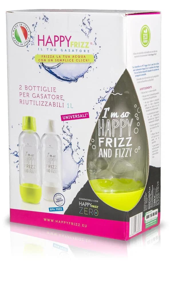 Happy Frizz Universal Bottles | 2 Pack