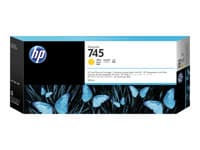HP - 745 - high capacity - yellow - original - DesignJet - ink cartridge