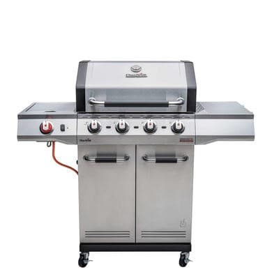 Char-Broil Advantage PRO S 4 - 4 Burner Gas BBQ Grill with Side Burner - Silver