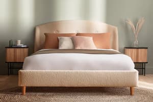 Silentnight | Evana Bed Frame with Beech Leg | King | 5ft | Colour Options