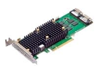 BROADCOM - MegaRAID 9660-16i - Storage controller (RAID) - 16 Channel - SATA 6Gb/s / SAS 24Gb/s / PCIe 4.0 (NVMe) - RAID 0, 1, 10, 5, 50, 6, 60 - PCIe 4.0 x8