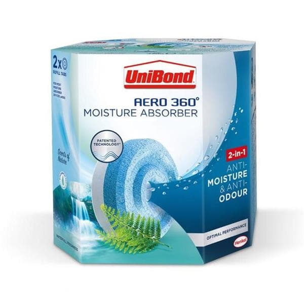 UNIBOND Aero 360 Refill Tabs 2pk - Waterfall Freshnes...