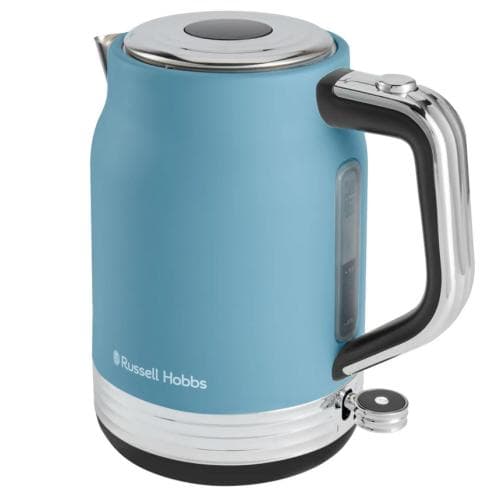 RUSSELLHOBBS            1.7LITRE HANLEY RANGE RETRO BLUE MATTE PAINT FINISH KETTLE