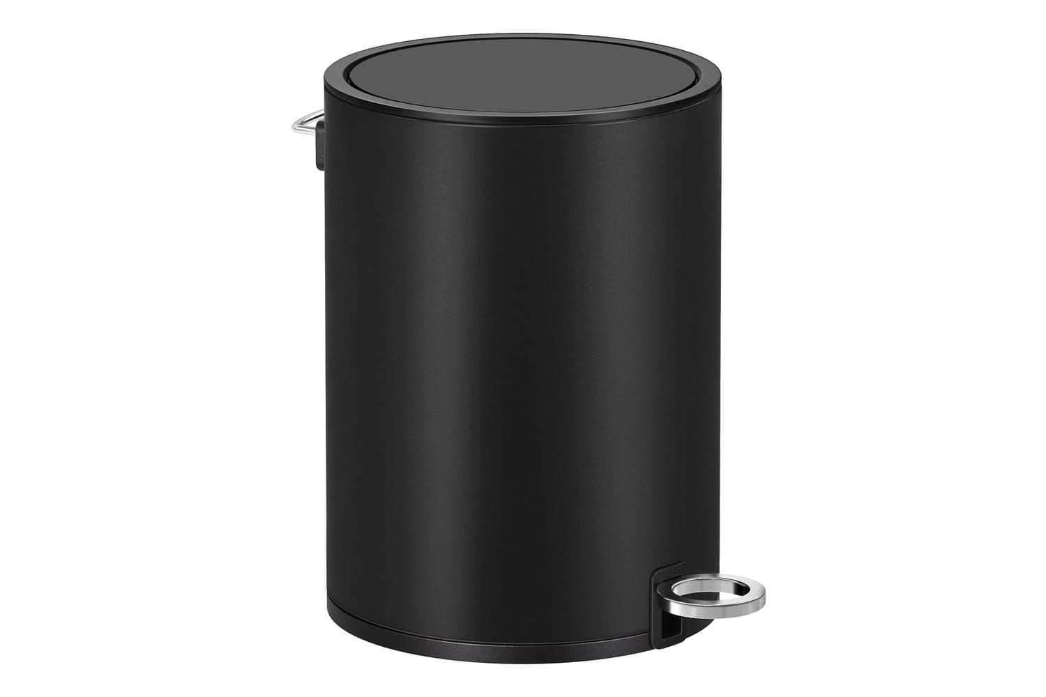 Bathroom Bin | Pedal Bin | Steel | 3 Litre Black
