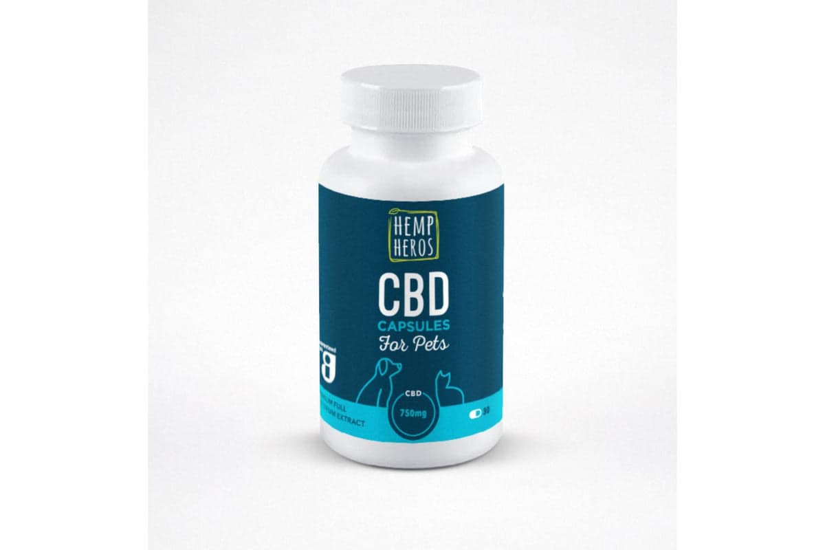 Hemp Heros HH116 CBD Capsules for Pets | 750mg