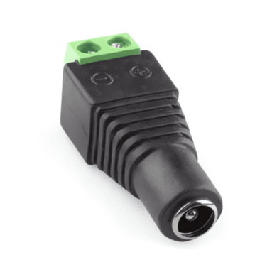 Single 2.1mm DC Power Plug Female