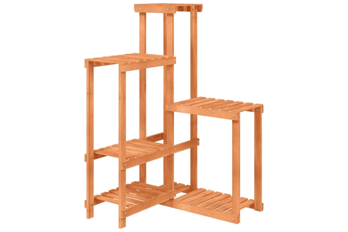 vidaXL 362884 Flower Stand 62.5x61.5x101.5cm Solid Wood Fir