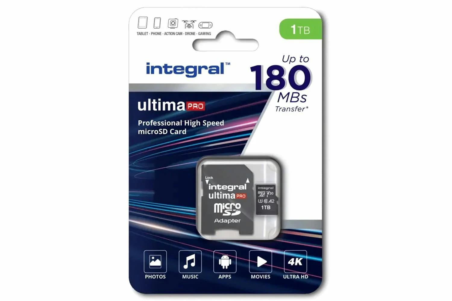 Integral Professional High Speed MICROSDXC Memory Card | 1 TB