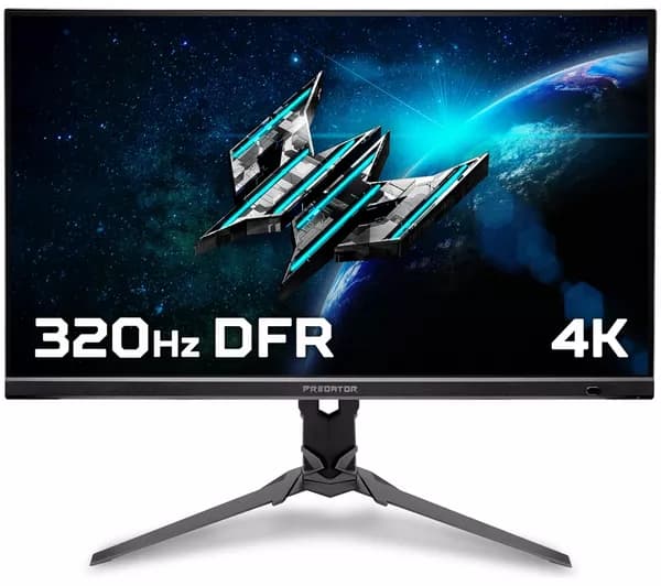 ACER Predator XB323QKV4 4K Ultra HD 31.5" IPS Dual-Mode Gaming Monitor - Black
