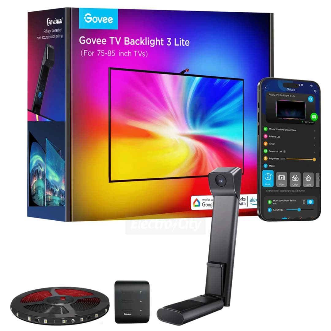 Govee TV Backlight 3 Lite | 75 to 85 Inch TVs