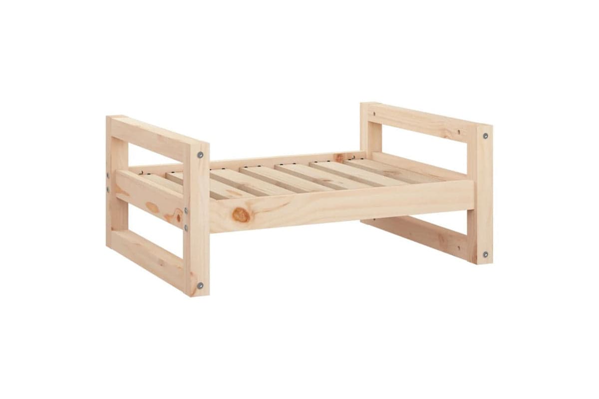 Vidaxl Dog Bed 655x505x28 Cm Solid Pine Wood