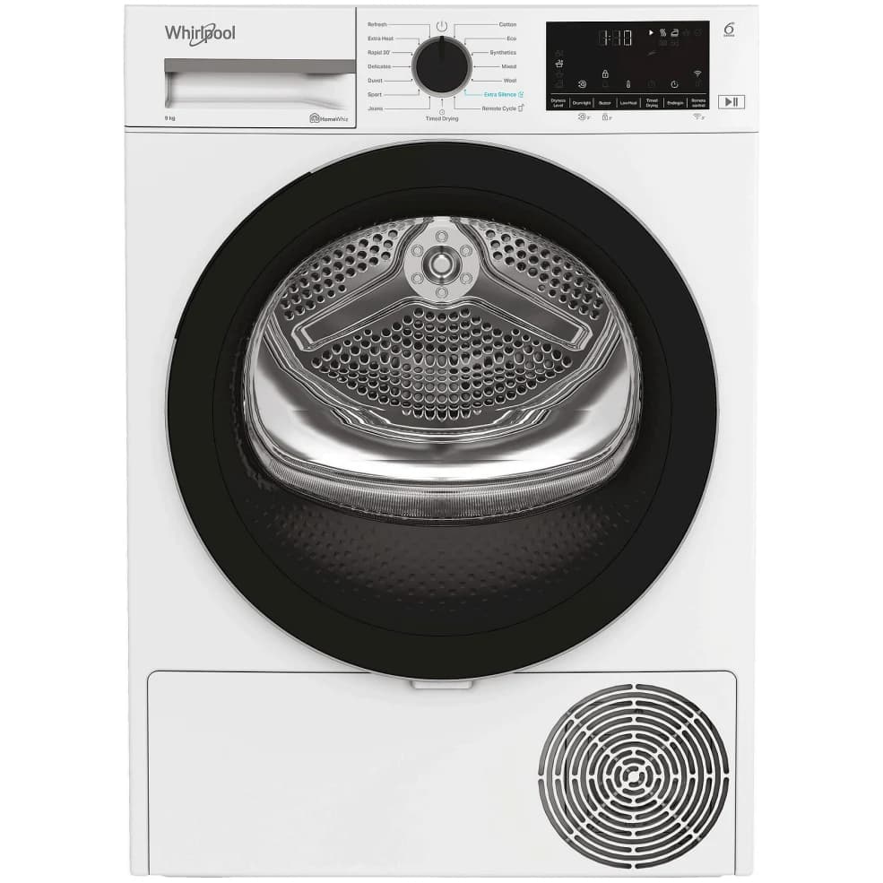 Whirlpool 9KG Freestanding Heat Pump Tumble Dryer - White | WDH09D7WIRE
