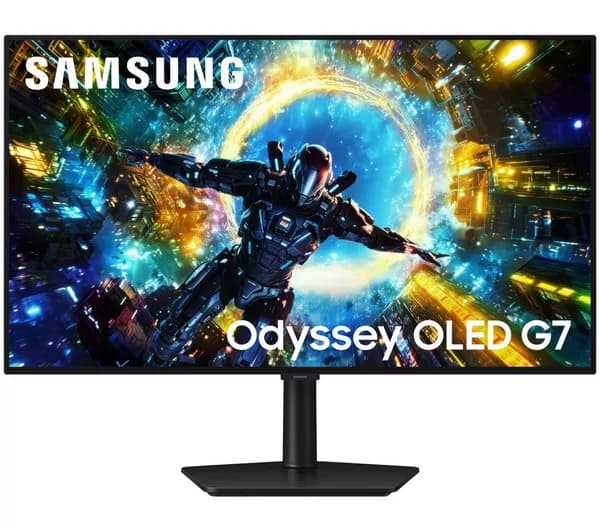 SAMSUNG Odyssey G7 G73SH 4K Ultra HD 32" OLED Gaming Monitor - Black