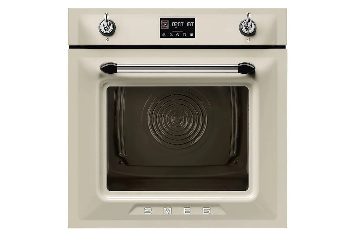 Smeg Victoria Built-in Single Steam Oven | SOP6902S2PP | Cream