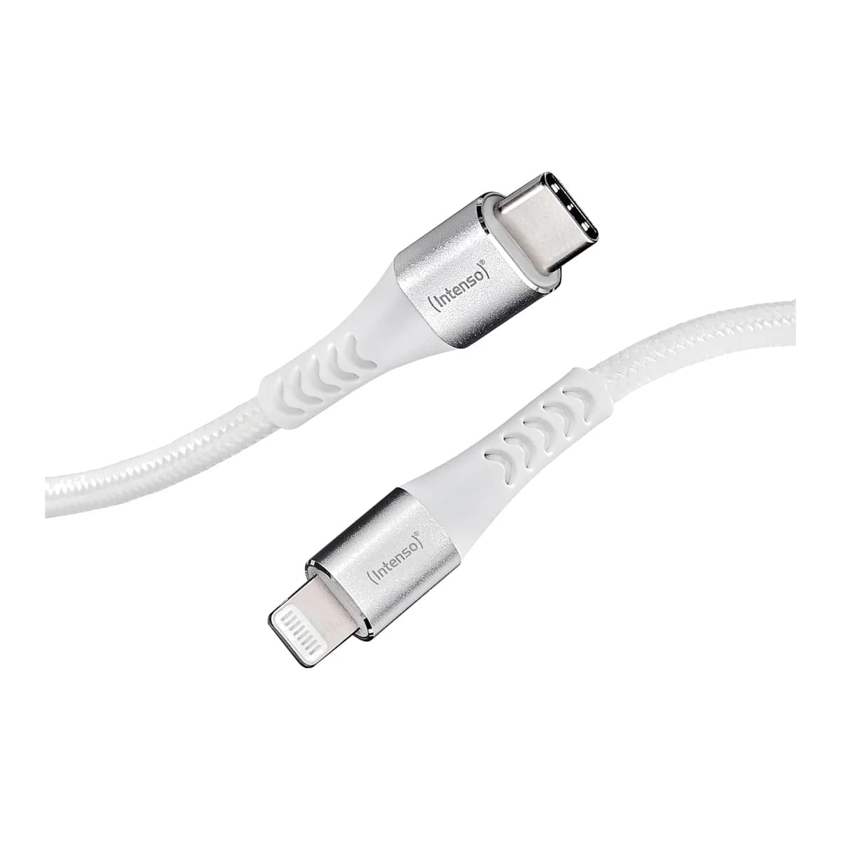 Intenso C315L USB-C to Lightning Nylon Cable 1.5m 27W - White | 7902002