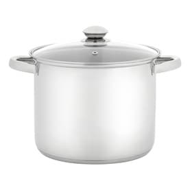 Essentials Glass Lid Stockpot 22cm