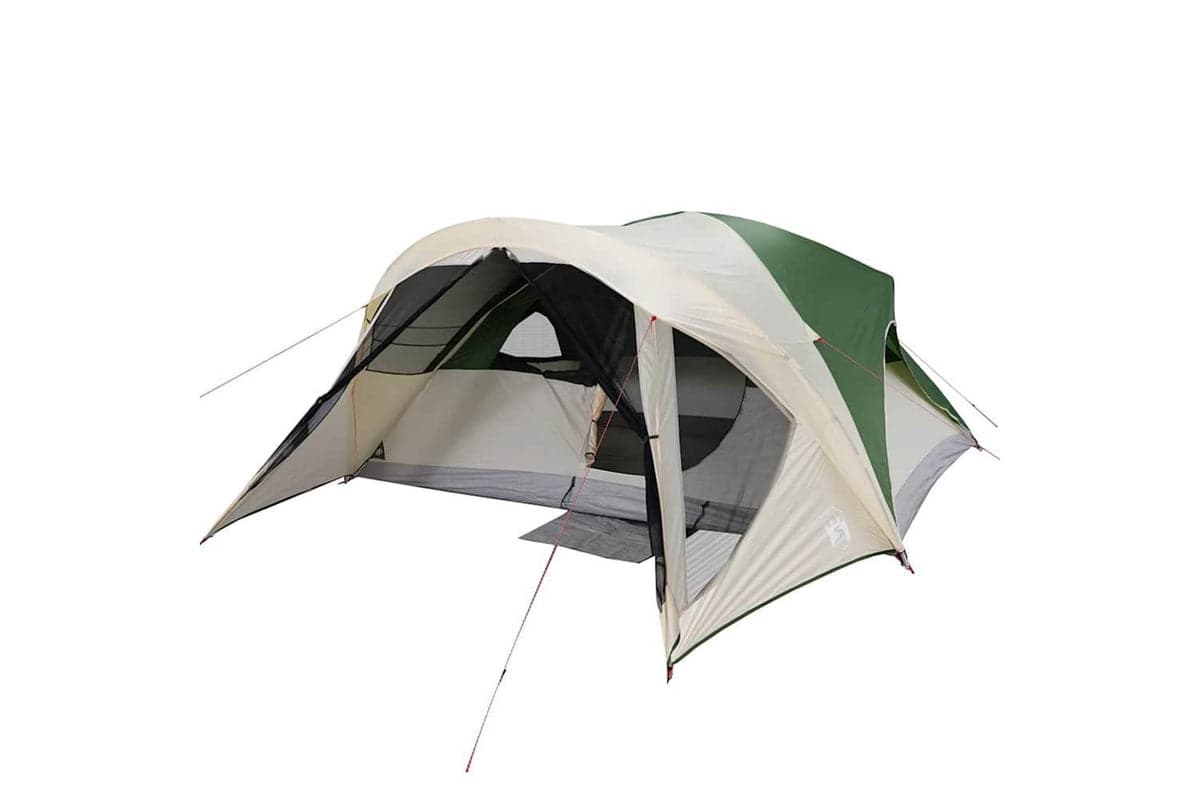 Vidaxl Family Tent Cabin 6-person Green Waterproof