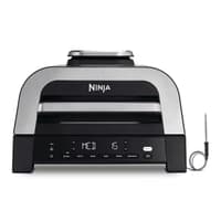 Ninja 6-in-1 MAX Grill & Air Fryer 3.8L Grey/Silver | DG551UK