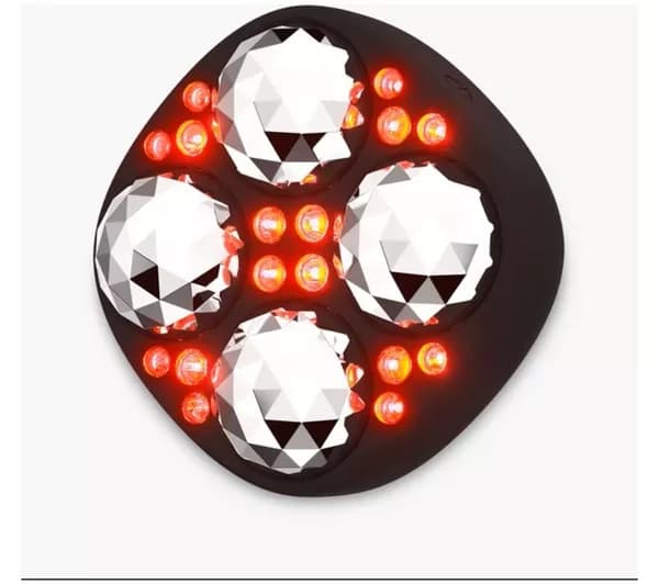 FOREO FAQ 411 Microcurrent Red LED Body Toning Device - Black