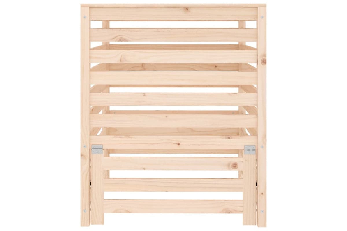 vidaXL 823815 Composter 82.5x82.5x99.5cm Solid Wood Pine