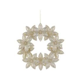 Acrylic Wreath Tree Decoration 13cm