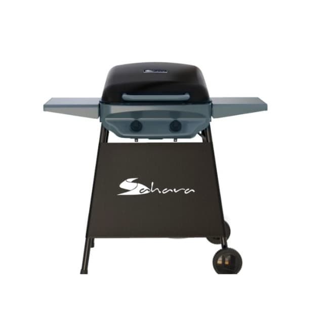 Sahara Rapid Assembly 2 Burner Gas BBQ | RASSIR-BK