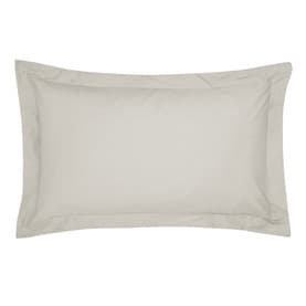 300 Thread Count Egyptian Cotton Oxford Pillowcase Neutral