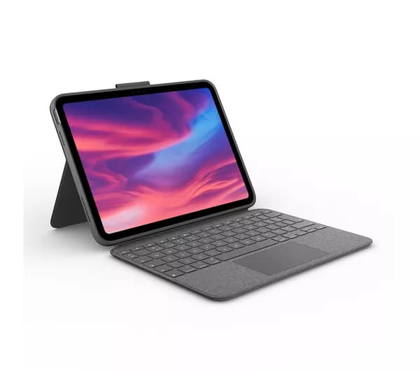 LOGITECH Combo Touch 10.9” iPad (10th gen and A16) Keyboard Case - Grey