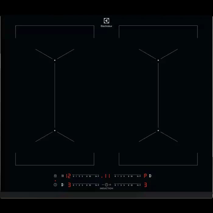 Electrolux KIV644 60cm 4 Cooking Zones Induction Hob – Black