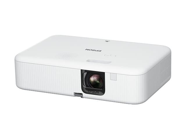 EPSON - CO-FH02 - 3LCD projector - portable - 3000 lumens (white) - 3000 lumens (colour) - Full HD (1920 x 1080) - 16:9 - 1080p - black / white - Android TV