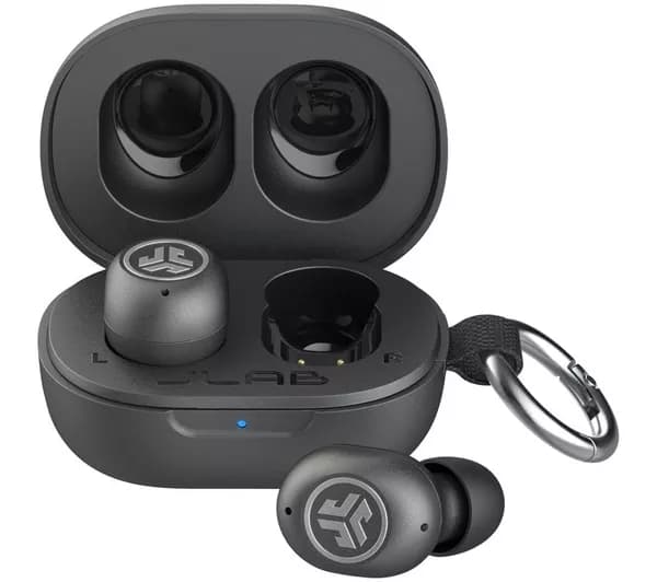 JLAB JBuds Mini Wireless Bluetooth Noise-Cancelling Earbuds - Black