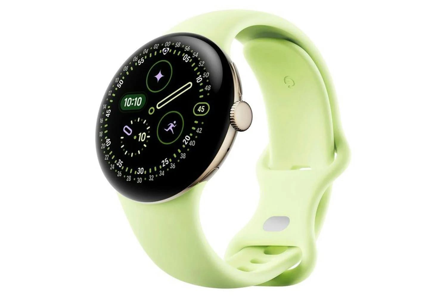 Google Pixel Watch 4 | 41mm | WiFi | Lemongrass/Champagne gold