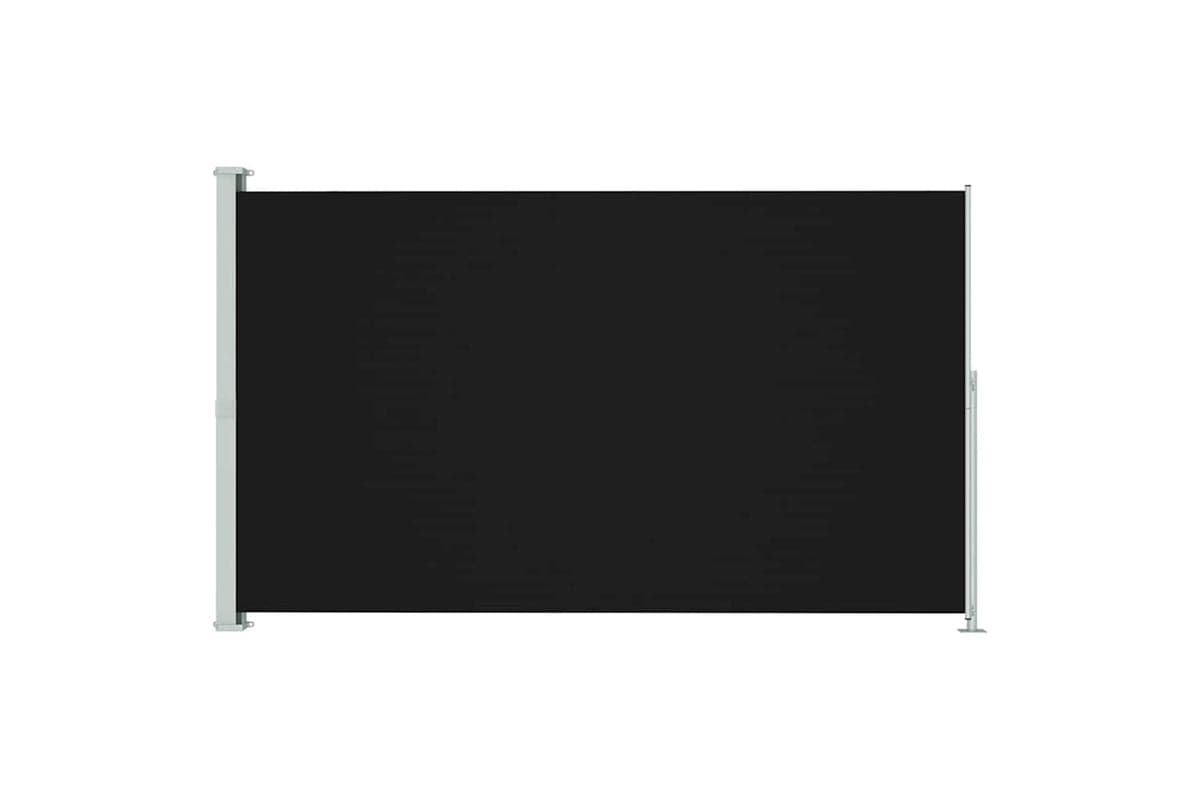 vidaXL 313399 Patio Retractable Side Awning 180x300cm Black