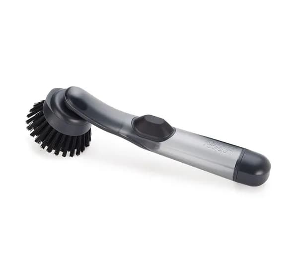 JOSEPH JOSEPH SinkTech Soap-Dispensing Dish Brush - Clear